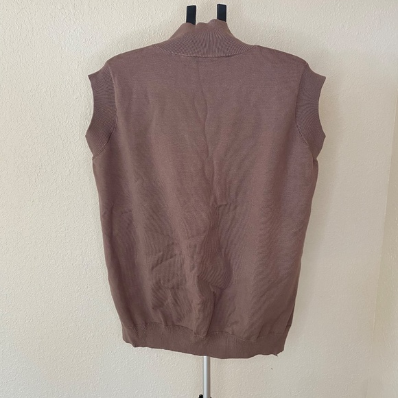 NWOT Maternity Casual Slit Half Turtleneck Sweater - Picture 6 of 7